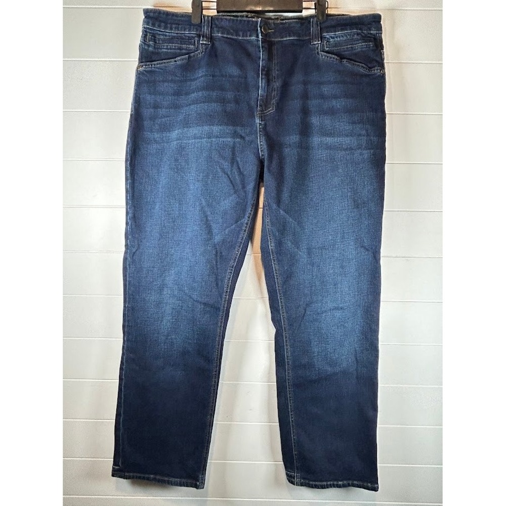 LAPG Terrain Flex Relaxed Fit Jeans Mens Dark Wash Tactical 40X32 Denim Pants